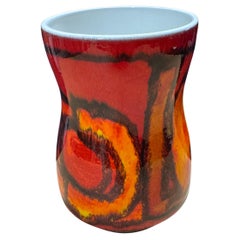 Vaso vintage di Poole Pottery della metà del secolo, Regno Unito
