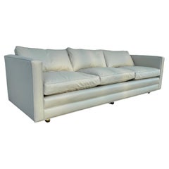 New Reupholstered Dunbar 3 Seat Tuxedo Sofa in Ultra Fabric 90'