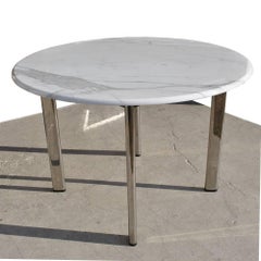 Joe D'Urso For Knoll Carrara Marble Table