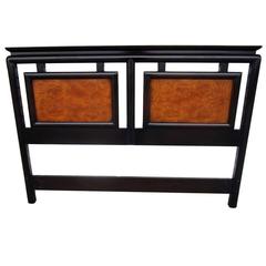 Century Furniture Asian Motif Queen Headboard