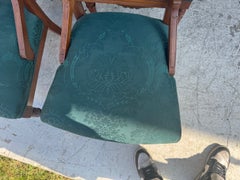 Set of 4 Antique dining chairs