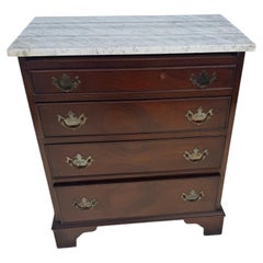Night stand w/ stone top