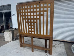 61"x4x81" Century Furn. Charles Mackintosh Willow Tree Style Headboard