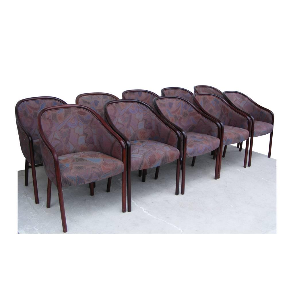 American Vintage Mid Century Ward Bennett For Brickel Side Chairs