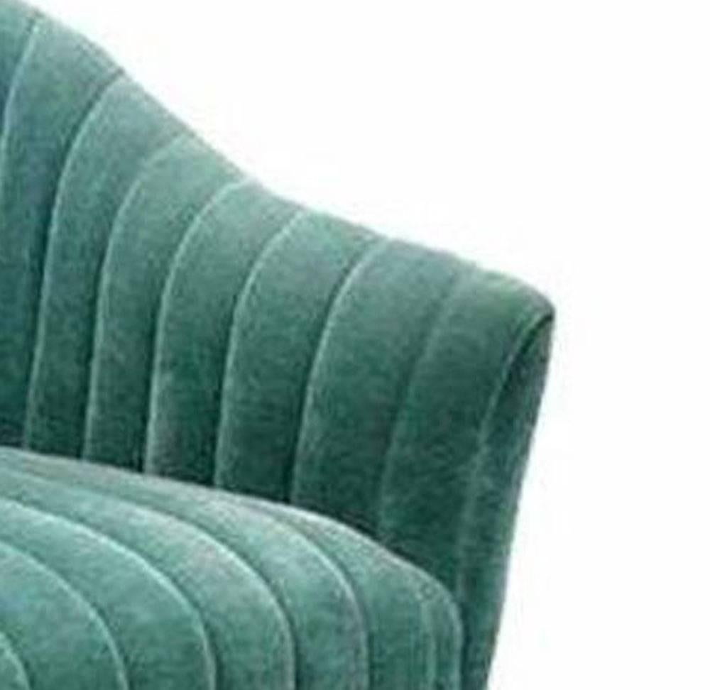 American 1 Ward Bennett For Brickell Green Mohair Lounge Chair