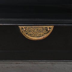 Pair of Ebonized Chin Hua Mid-Century Nightstands by Century