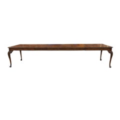 Vintage Baker Queen Anne Style 12ft Dining Conference Table