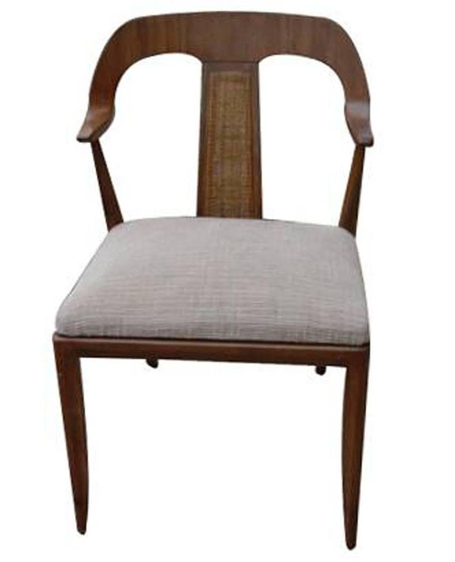 Teak Set of Four Vintage Danish Style Side Dining Chairs For Sale