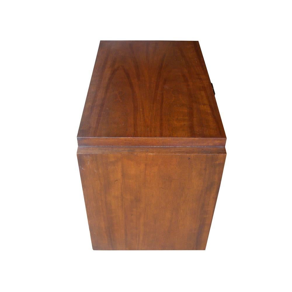 20th Century Midcentury Paul Evans Style Brutalist Lane Pair of Nightstands Side Tables