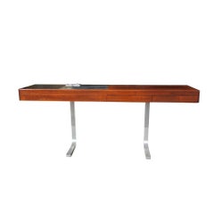 72" Midcentury Rosewood Buffet Table by Robert Heritage