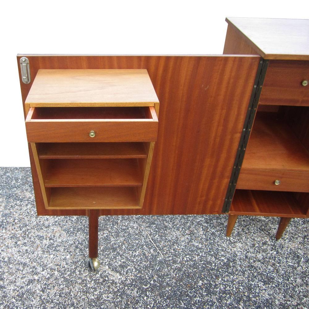 Mid-Century Modern Vintage Midcentury Folding Desk