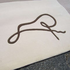 Large Della Robbia Modern Abstract Rug