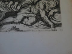 17th Century Engraving by Carlo Cesion