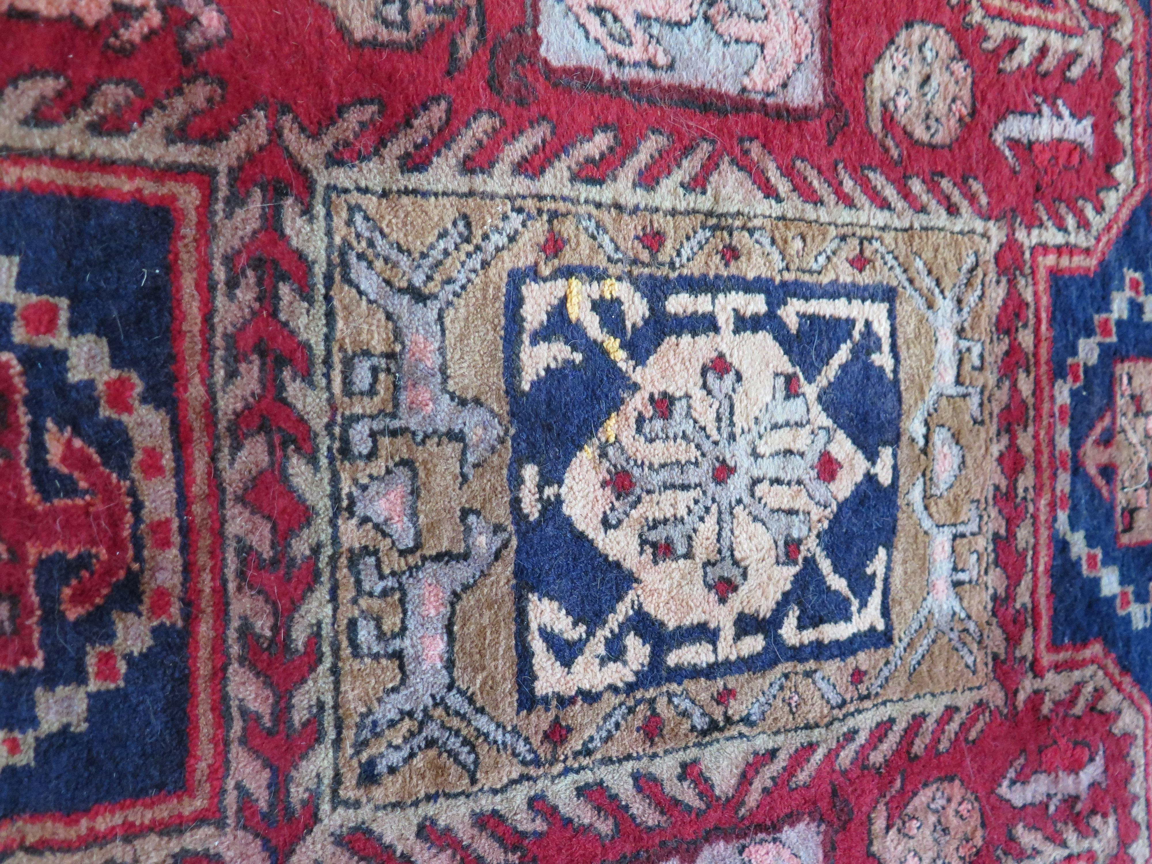 Wool Vintage Persian Runner