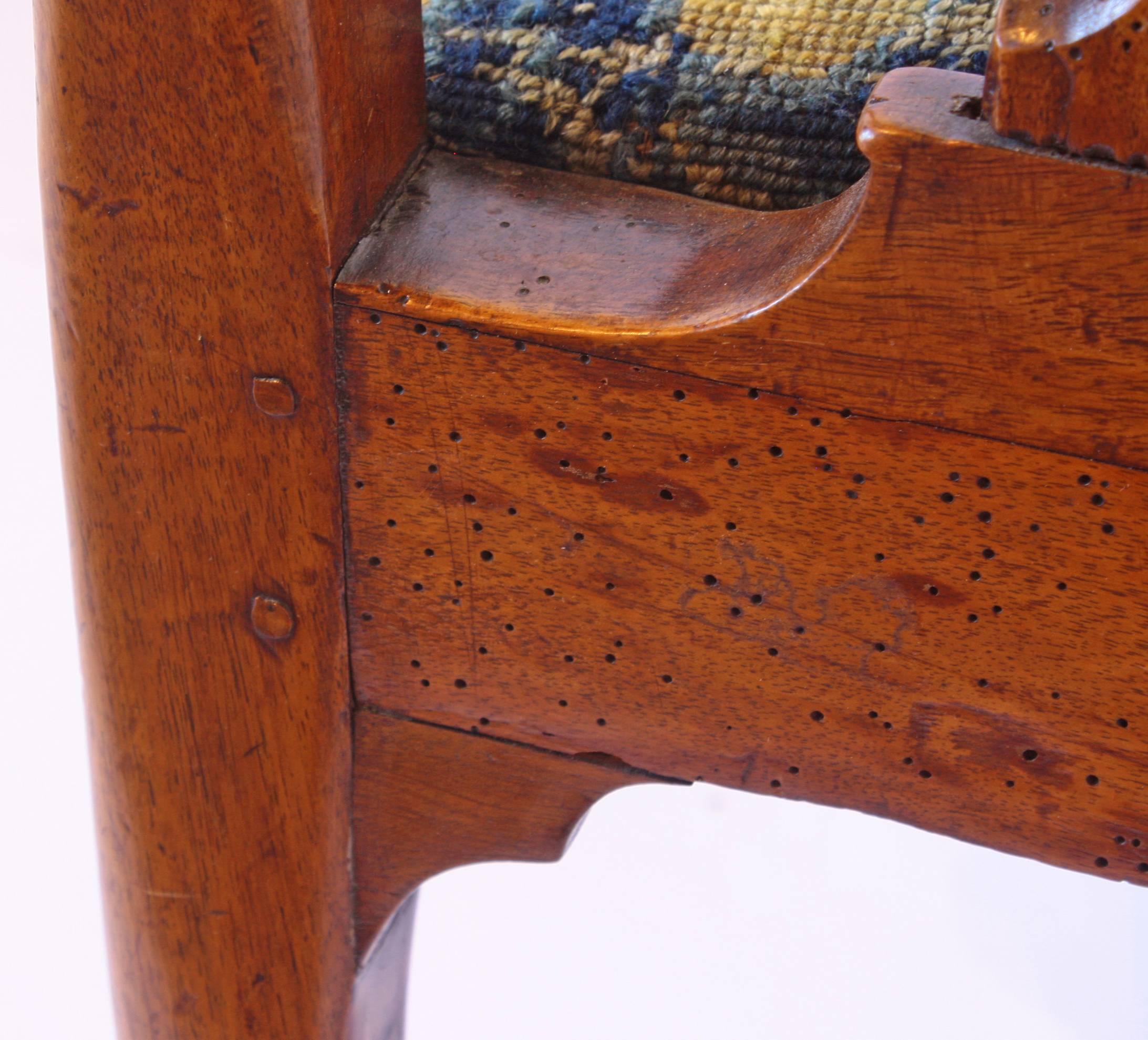 18th Century George I Walnut Armchair 3