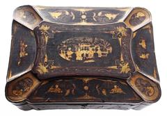 Chinoiserie Lacquered Box