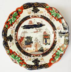 Set of Nine Mason's Patent Ironstone China