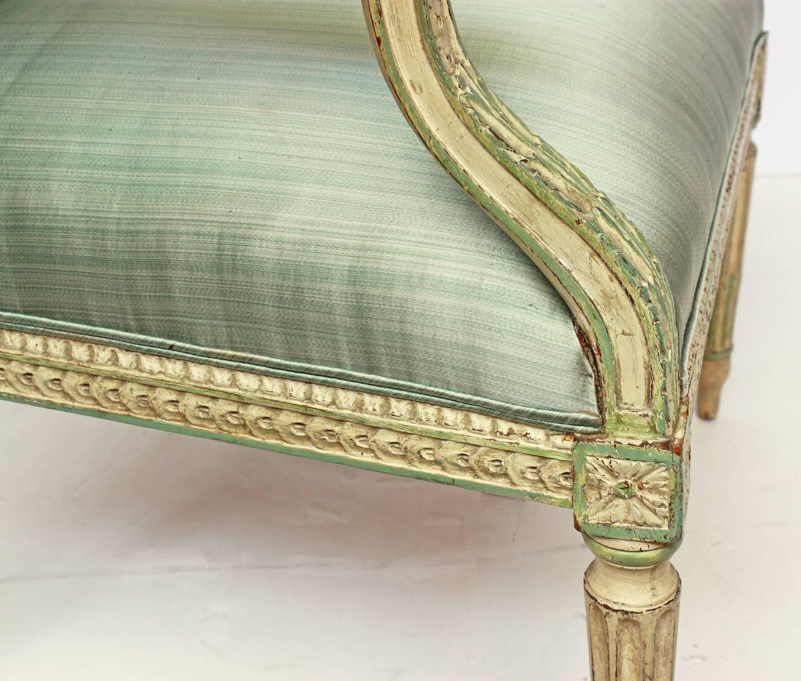 18th Century Louis XVI Fauteuils, Set of Four or Two Pairs In Good Condition In Dallas, TX