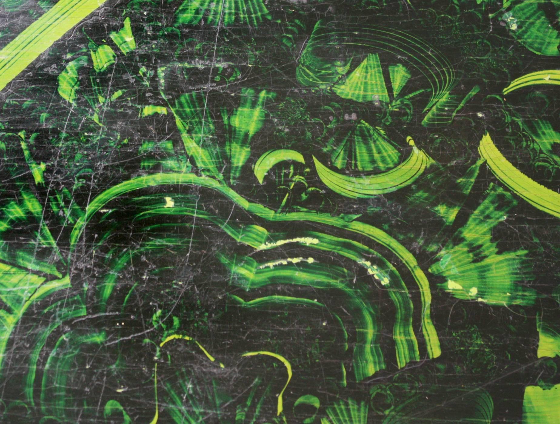 malachite console table