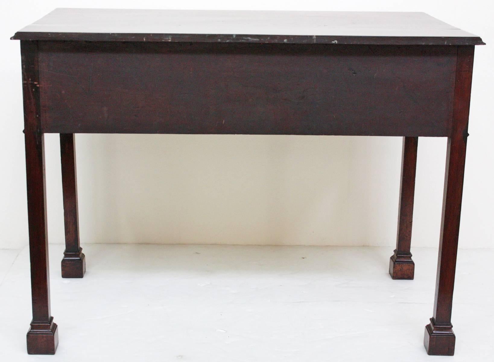18th Century Small Georgian Period 'Chippendale Style' Mahogany Serving Table
