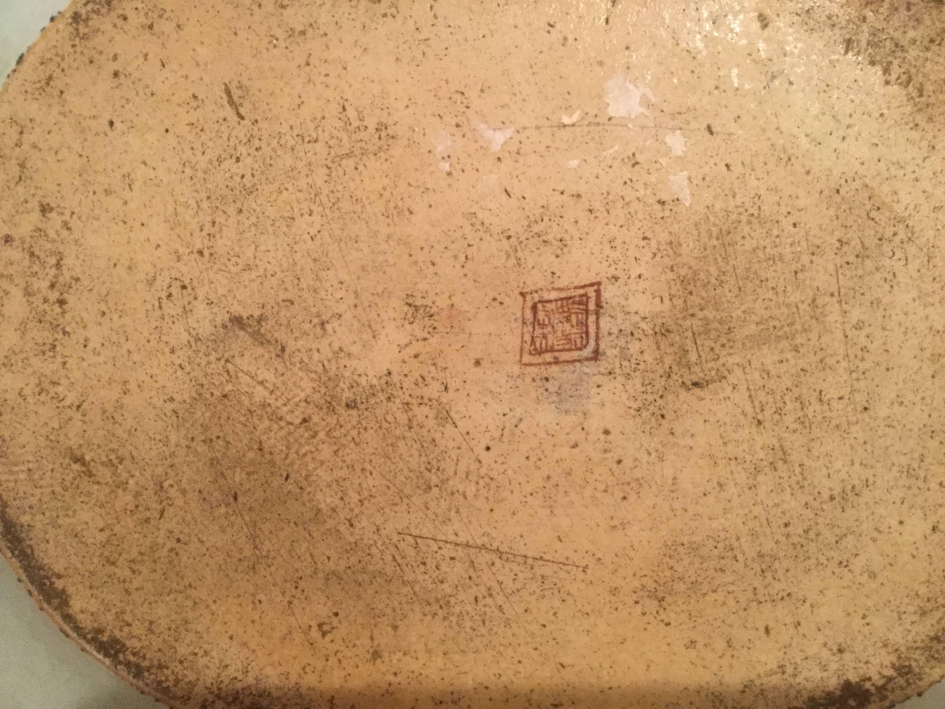 Chinese 18th Century Clobbered Platter