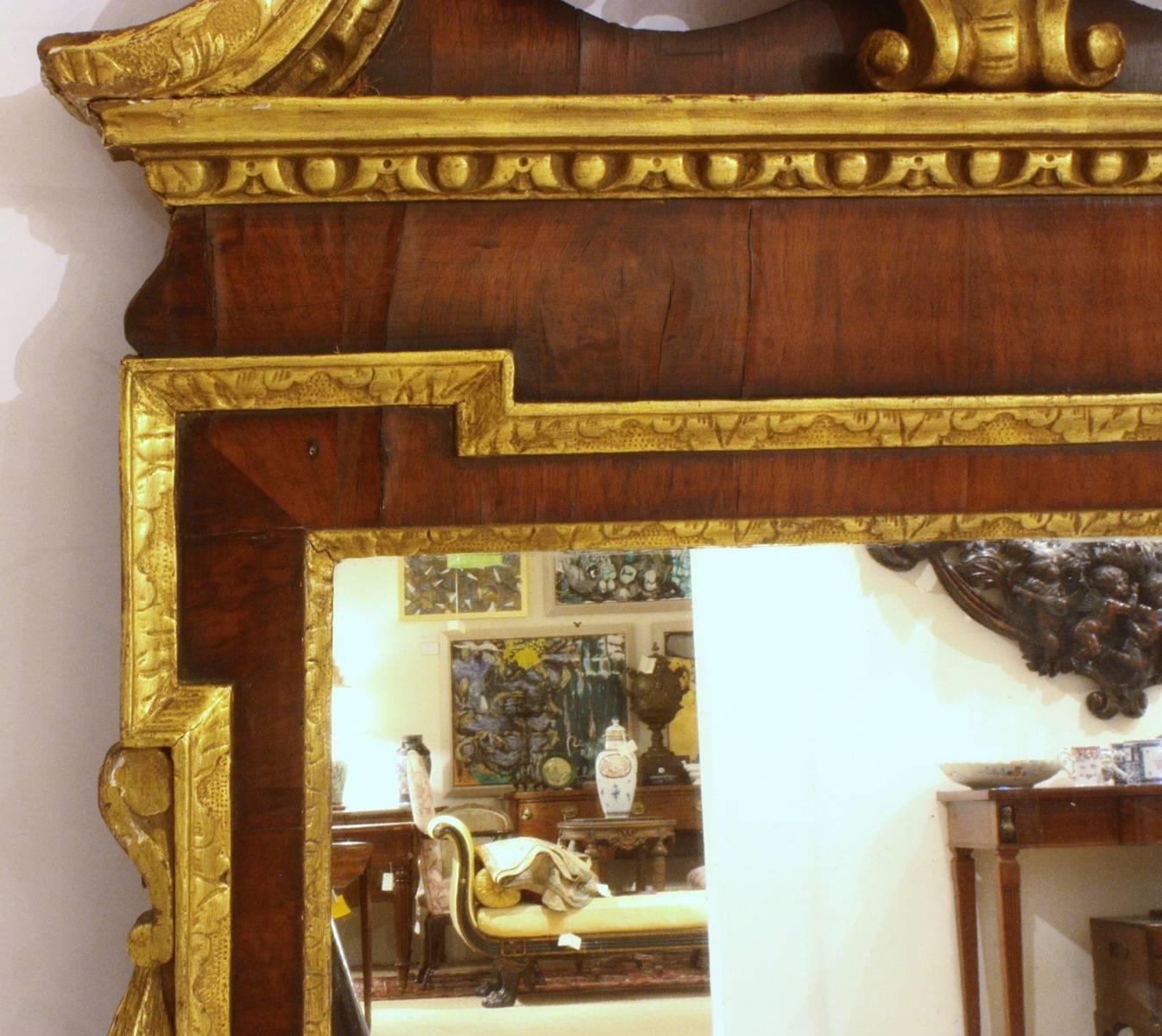 English Mid-18th Century George II Pier Glass
