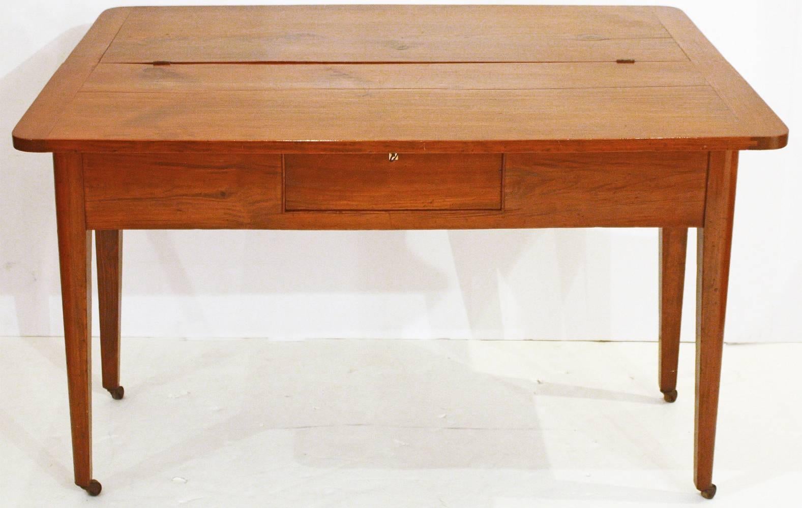 Hand-Crafted Small Pine Sideboard / Table, American Probably Texas