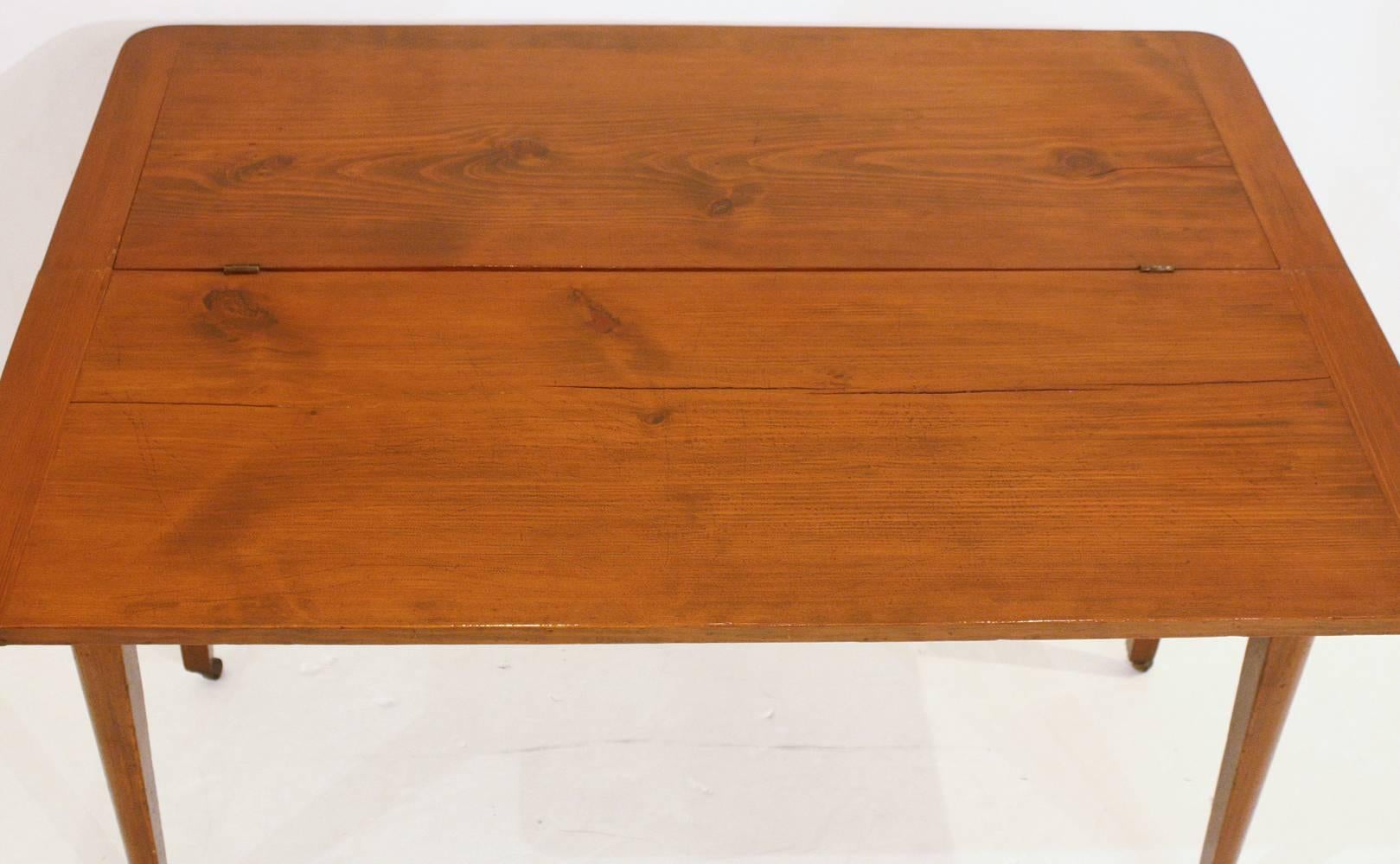 19th Century Small Pine Sideboard / Table, American Probably Texas