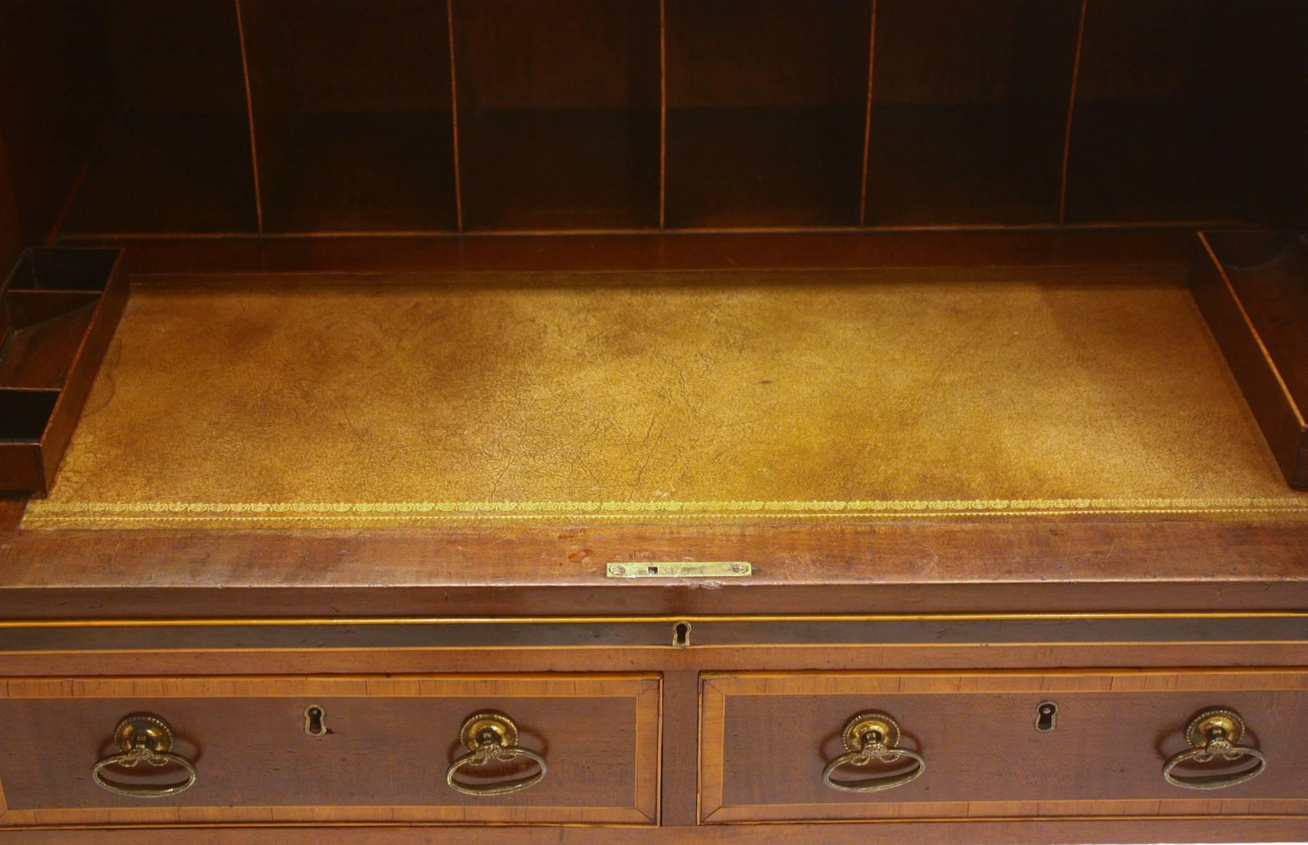 small mahogany desk