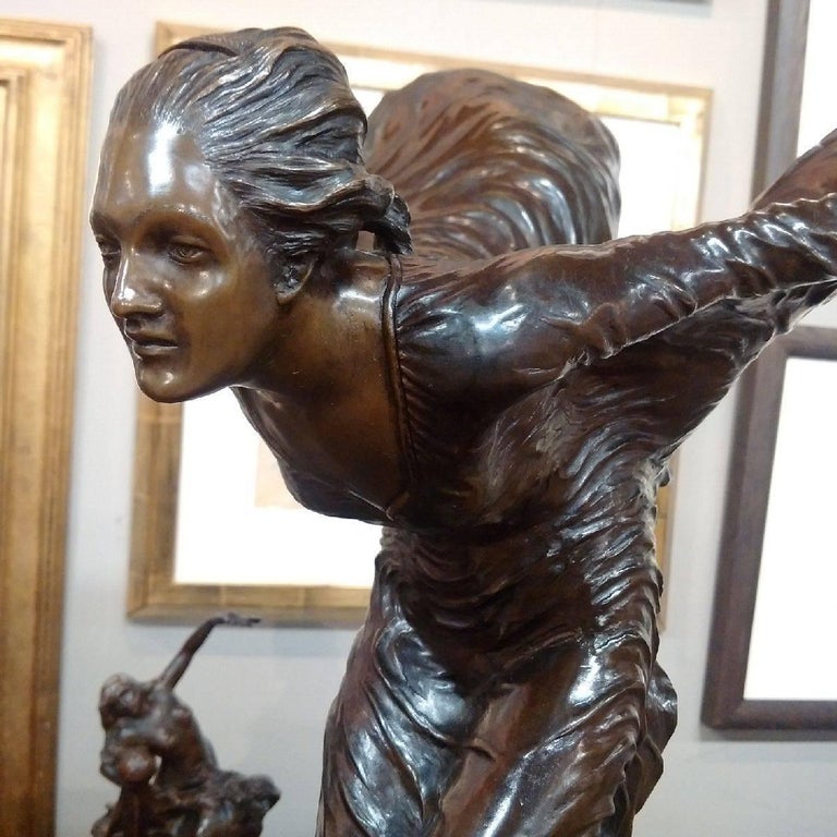 Rolls Royce Spirit Of Ecstasy Bronze By Charles Sykes For Sale At 1stdibs