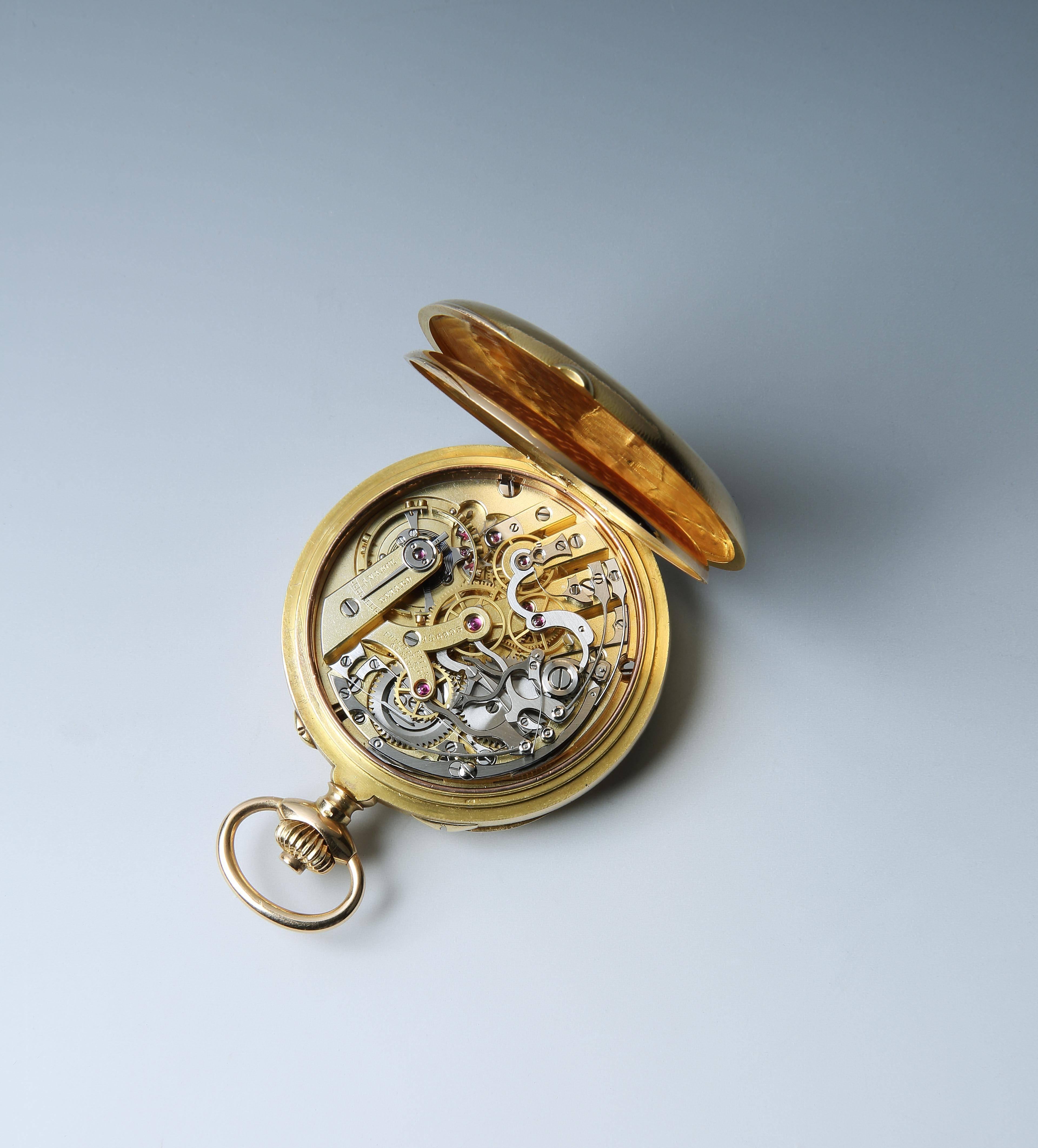 Other Unique Patek Philippe 18-Carat Gold Pocket Watch