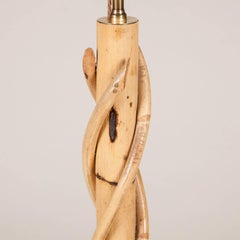 Tall Bamboo Table Lamp