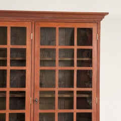Red Painted Bookcase, circa 1910