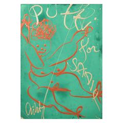 Putti for Sadie Signed Original Painting by Dale Chihuly