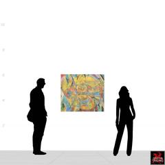 Table for Kandinsky, Signed Original Painting