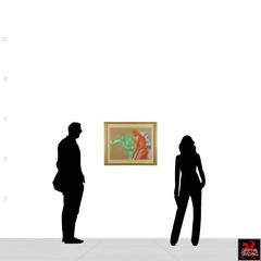 Classical Figure Study Original Pastel Artwork