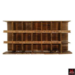 Antique Industrial Nut and Bolt Cupboard from a Hardware Store