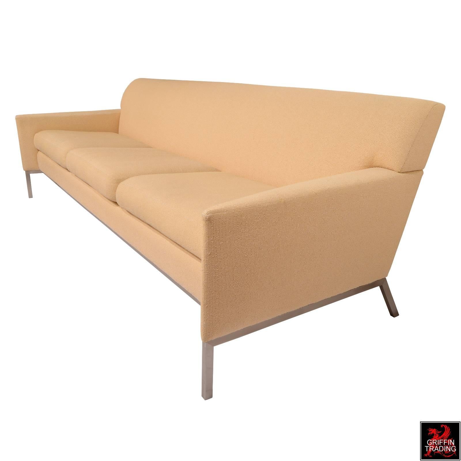 Modern Brueton Sofa Designed by Stanley Jay Friedman For Sale