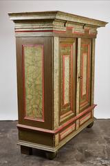18th Century Danish Baroque Two-Door Cabinet