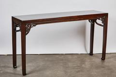 One of a Kind 18th Century, Chinese Walnut Altar Table