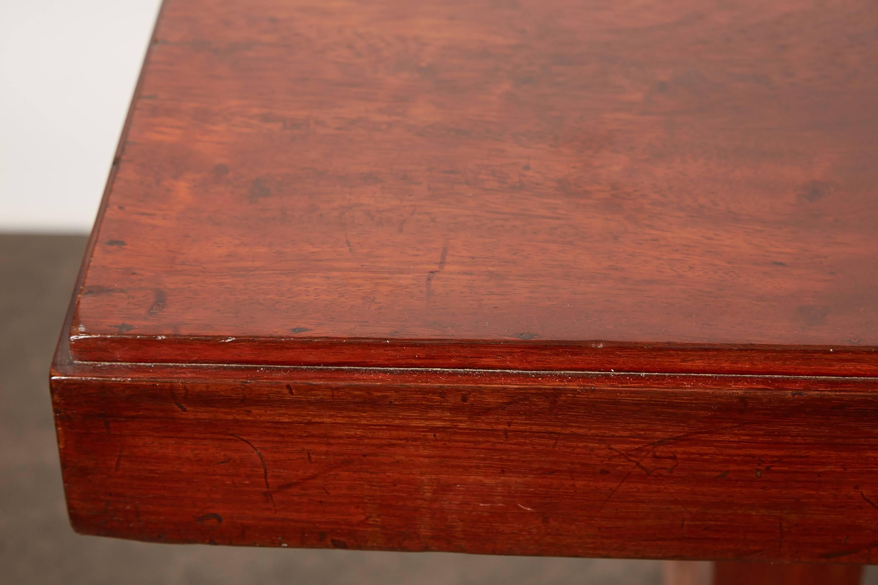 20th Century French Colonial Art Deco Rosewood Desk In Good Condition For Sale In Pasadena, CA