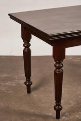 20th Century British Colonial Desk with Octagonal Legs