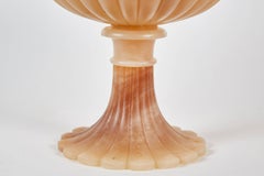 Carved Italian Alabaster Bowl