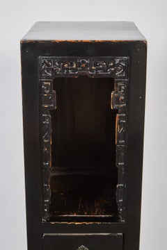 18th Century Chinese Lacquer Tall Tea Table