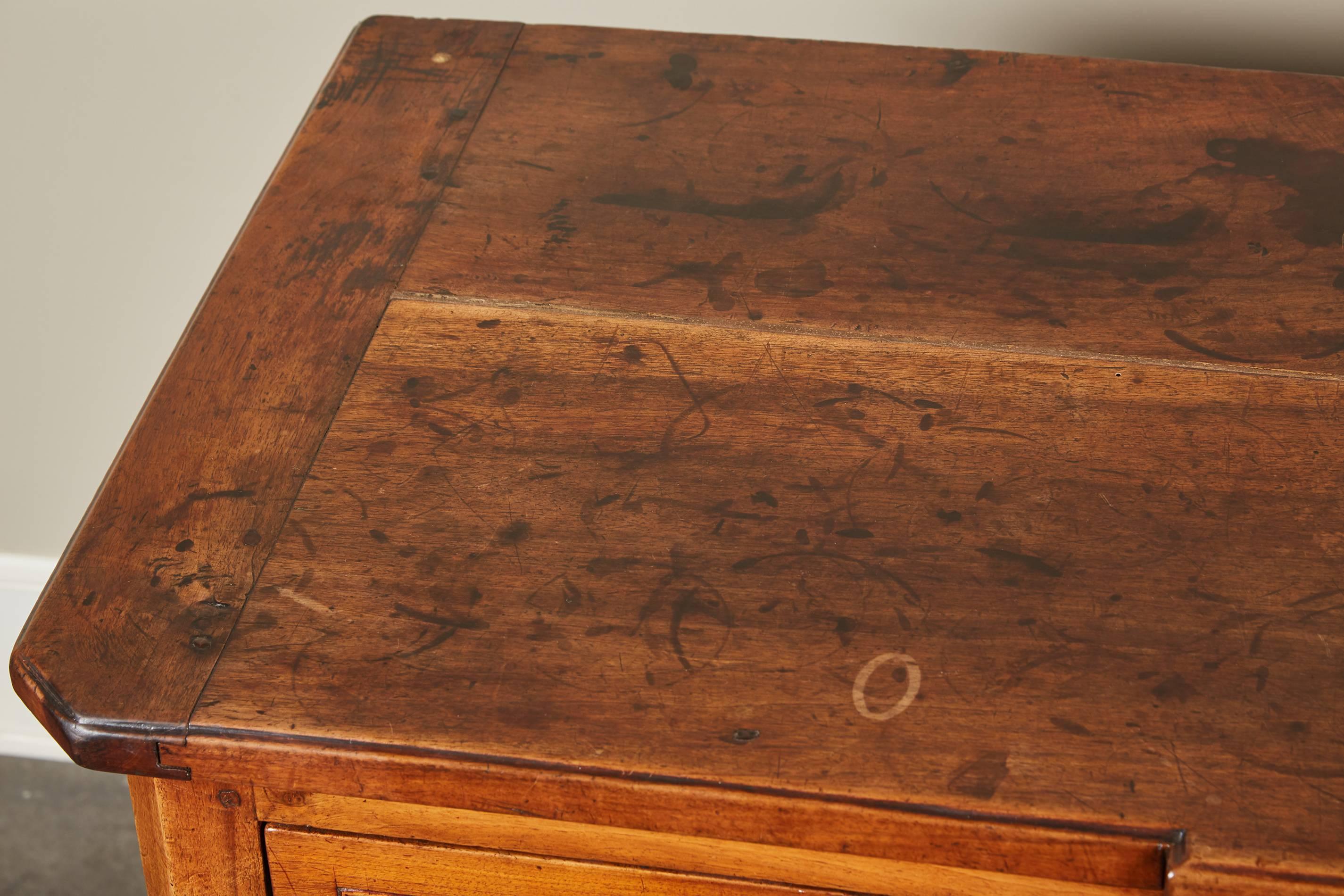 18th Century 18th century French Louis XVI Walnut Chest of Drawers
