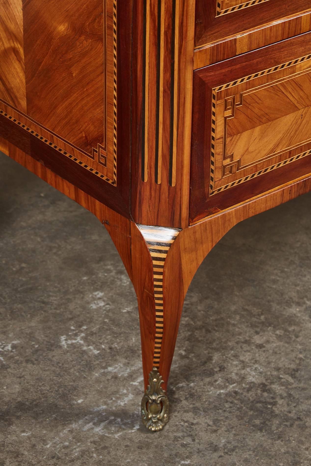 20th Century French Chest of Drawers with a Marble Top 2