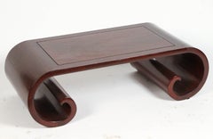 Rosewood Scroll Stand