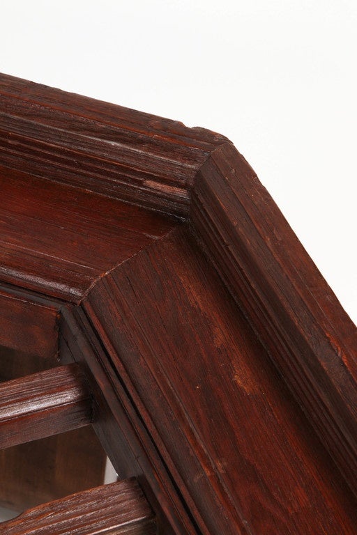 Wood Carved Chinese Window Table