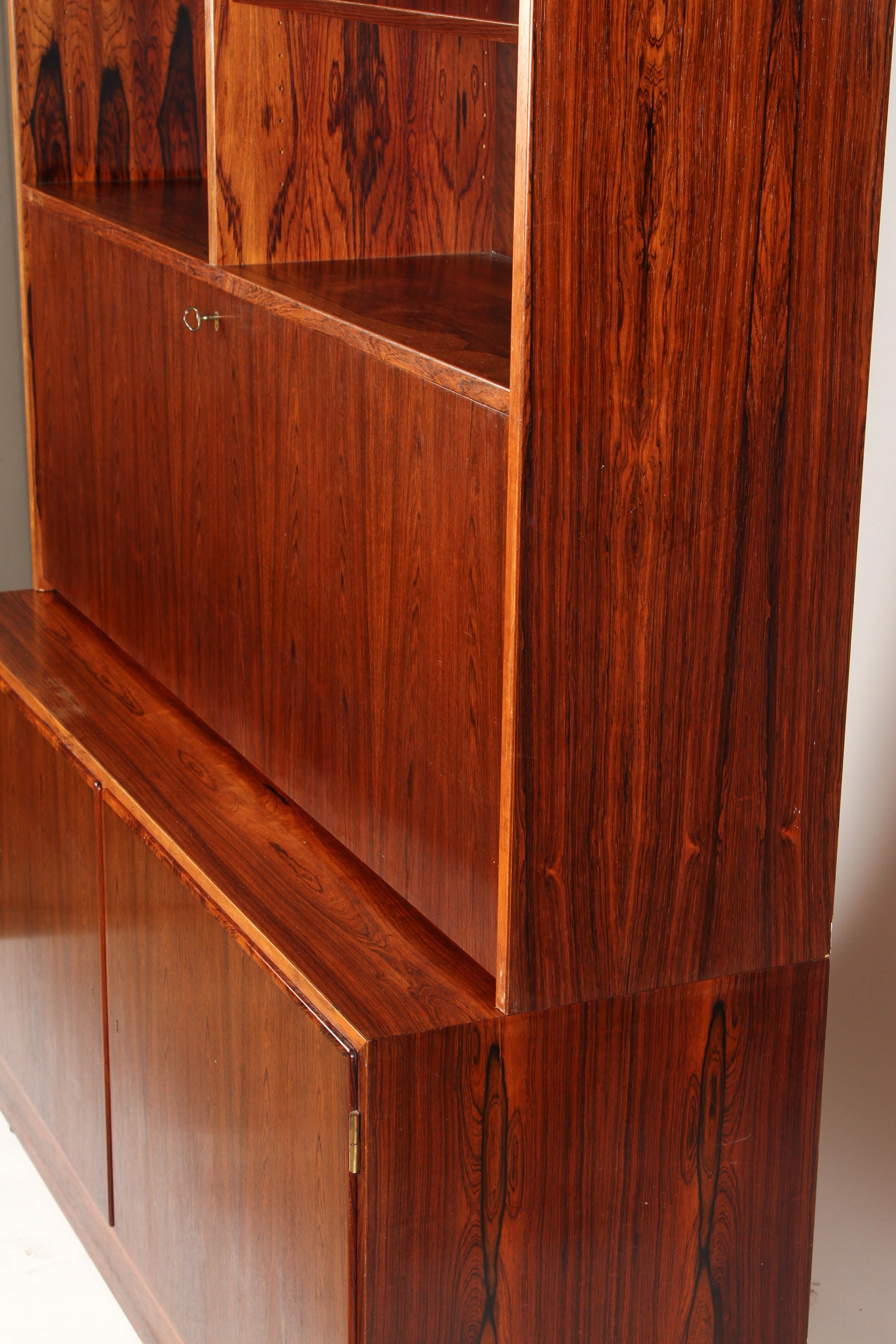 1970s Danish Palisander Rosewood Desk Unit 4