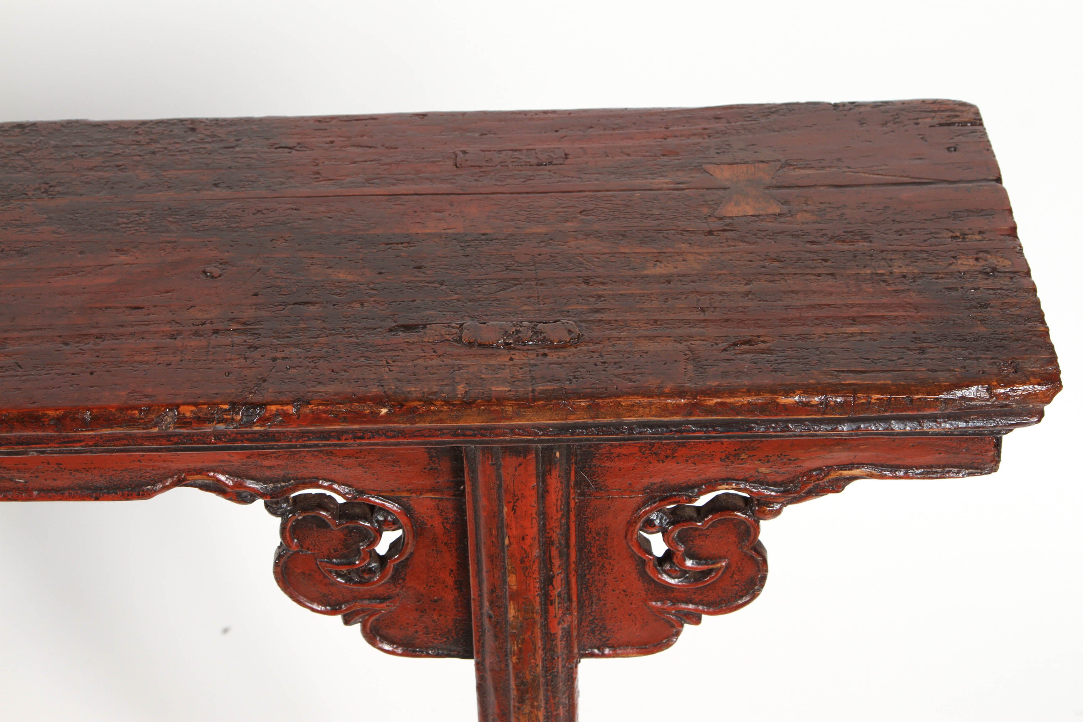 18th-19th Century Rare Henan Altar Table In Good Condition In Pasadena, CA